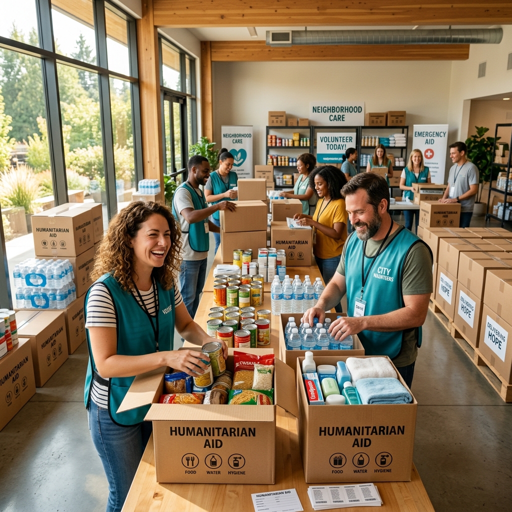 Primera campaña solidaria: 500 familias asistidas en el barrio Sur