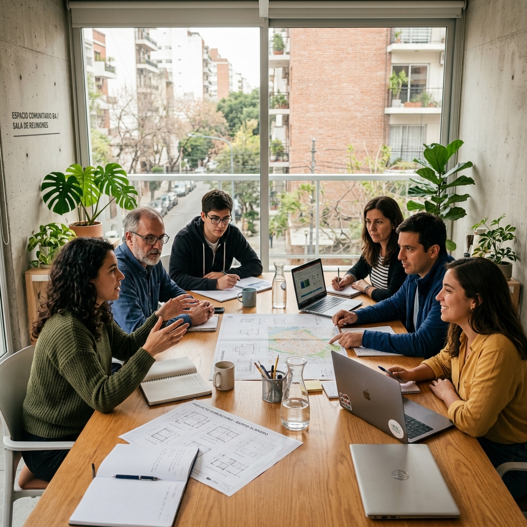 Imagen de cooperación y unión vecinal, Fundación Progreso y Filantropía Social