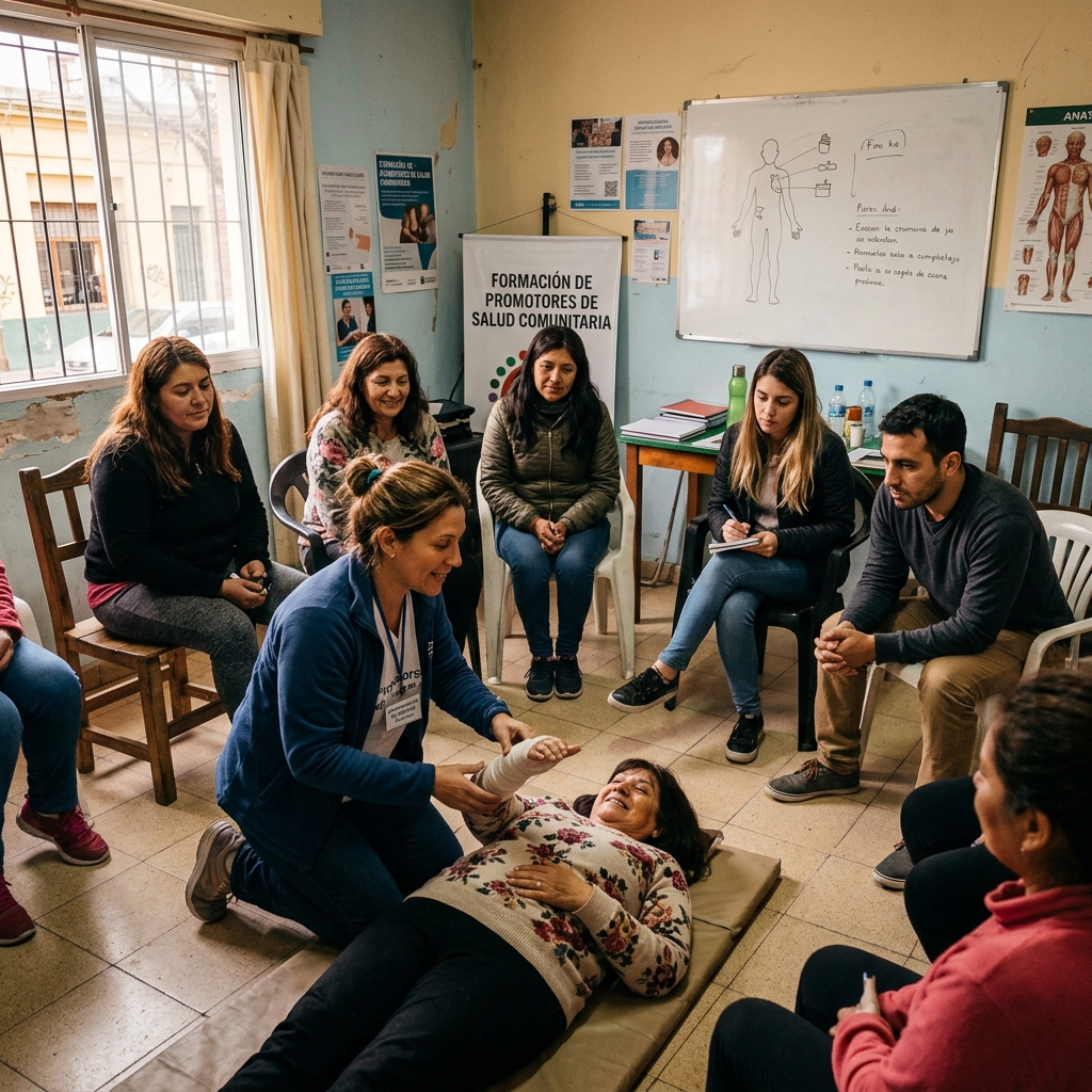 Curso de Promotores de Salud Barrial